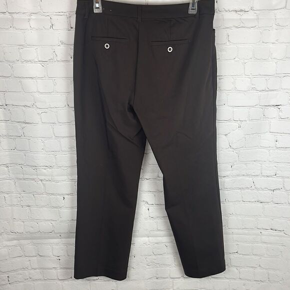 Christopher & Banks Brown Bootcut Pants Size 8 SHORT - Picture 7 of 9